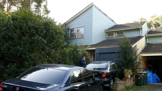 The home of accused terror suspect Tamim Khaja in Macquarie Park.