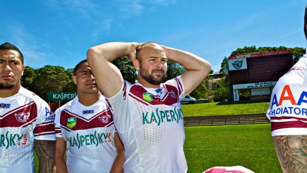 Planned to perfection: Glenn Stewart is thrilled with the way Manly have hit form at the business end of the season.