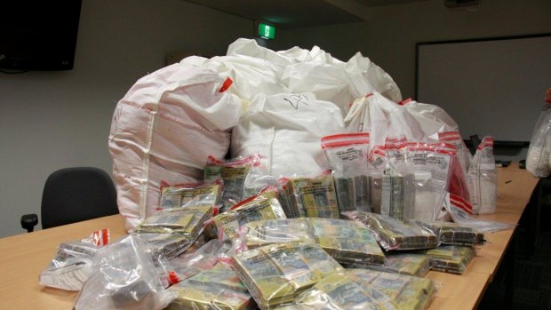Police claim the methamphetamine haul has a street value of $320 million (stock pic).