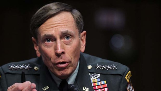 Extraordinary measures ... General David Petraeus.