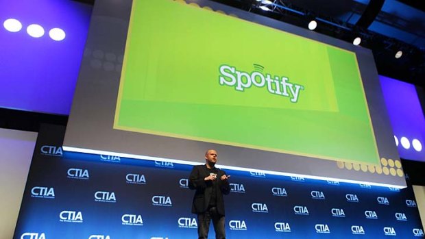 Listen up ... Spotify CEO and co-founder Daniel Ek.