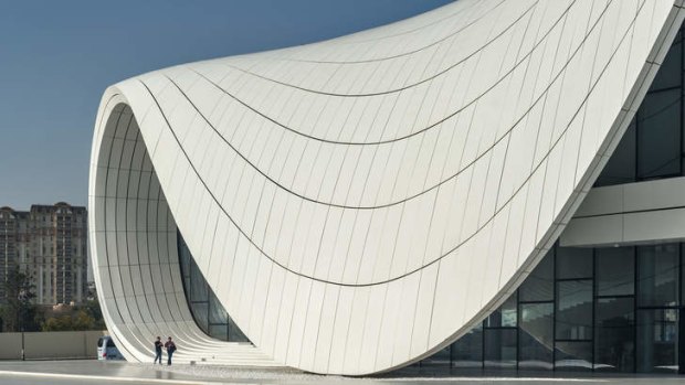 Haydar Aliyev Cultural Centre in Baku, Azerbaijan.