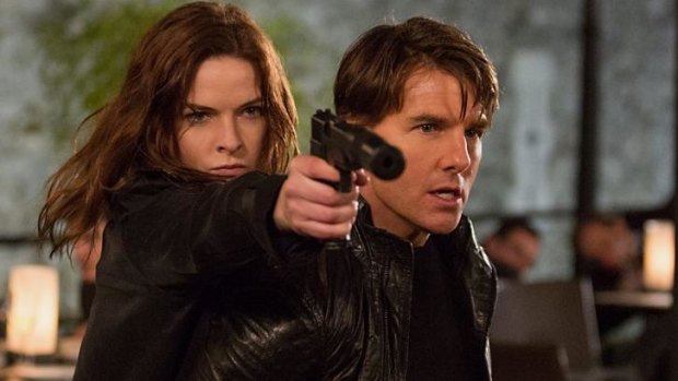Tom Cruise stars as Ethan Hunt in the fifth Mission: Impossible film, Rogue Nation, with Rebecca Ferguson. A sixth installment of the franchise has now been announced.