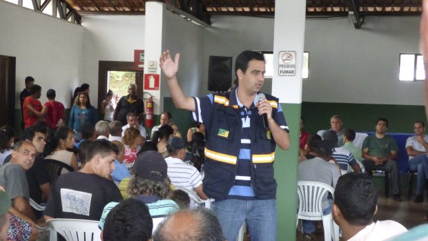Mariana mayor Duarte Junior is opposed to closing down the mine. 