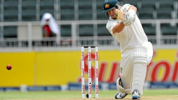 Reshuffle ... Shane Watson is set to move down the order, leaving Australia with a top three of Ed Cowan, David Warner and either Rob Quiney or Phillip Hughes.