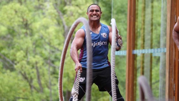 Unlikely to be roped in: Manly's Joe Galuvao.