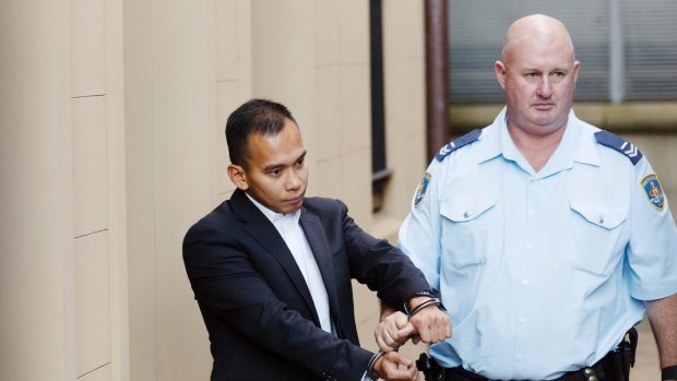 Roy Tabalbag during his Supreme Court trial.