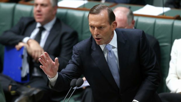 "Should the control of this group be consolidated we are faced with a situation of a terrorist state": Prime Minister Tony Abbott.