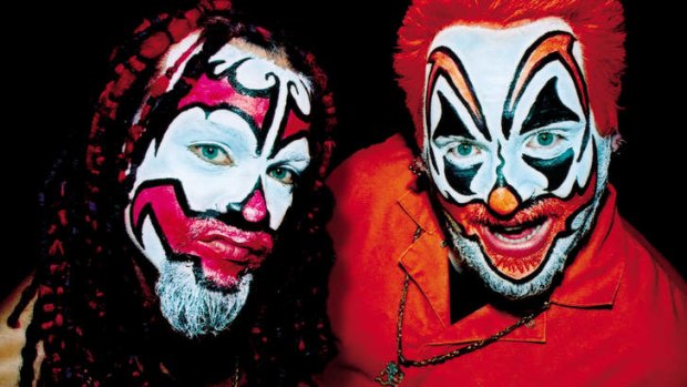 Insane Clown Posse (pictured) takes issues with the US Justice Department for labeling his fans criminals.