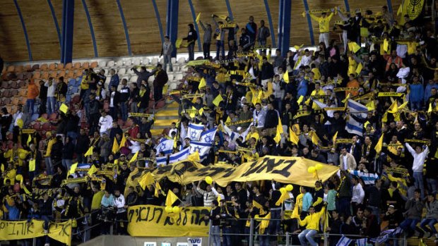 Accused ... Beitar fans who proclaimed the team's "purity" have been denounced by senior policital figures, but critics say racist chanting has gone unpunished for years.