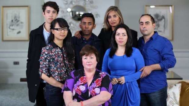 Over contrived? The Lindt cafe workers who survived the siege were reunited on <i>60 Minutes</i>.