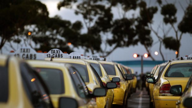 Complaints about taxis are down about 1000 from last year, to about 4000.