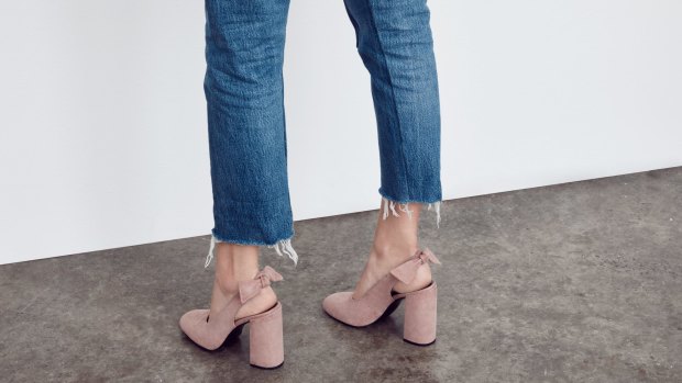 Xeno Cashmere is the perfect millennial pink shoe.