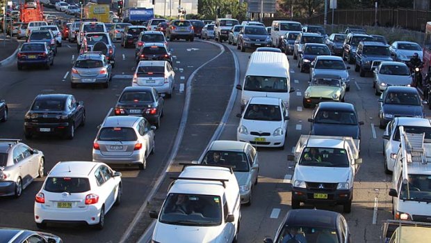 Victoria Road is Sydney's slowest moving road during the morning peak, averaging 23km/h.