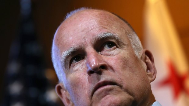California's Governor Jerry Brown