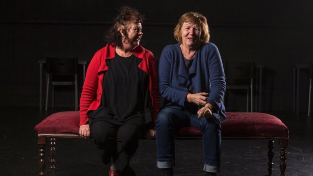 Theatre makers Susie Dee (left) and Patricia Cornelius make gritty, powerful works and their latest work, <i>Big Heart</I>, tackles the fears and prejudices embedded in Australia's identity. 