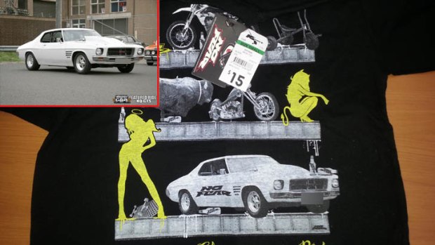 Adam Jackson of Tuggerah in NSW had a photo of a car taken without permission from his website about two years ago and put on T-shirts sold at Kmart.