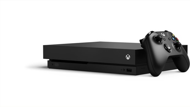 Mircosoft's Xbox One X console is no slouch.