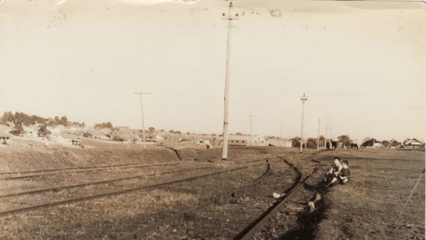 Part of the Outer Circle railway in 1940.