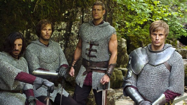 Tom Hopper (pictured second from right) will return for another year of Supanova with his co-stars.