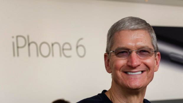 Demand for Apple products soared "to an all-time high," says chief executive officer Tim Cook.