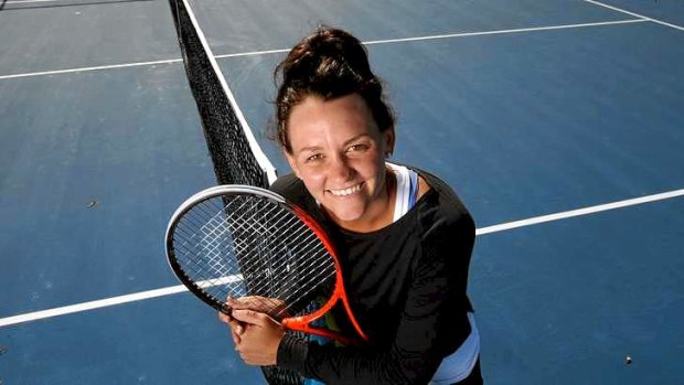 Casey Dellacqua will be one of four female wildcards at the Brisbane International.