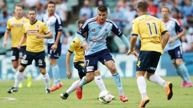 Sydney FC's Terry Antonis will miss the Olyroos trip because of a knee problem.