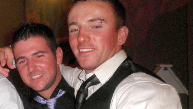 Ryan Doyle, left, with brother Kevin.