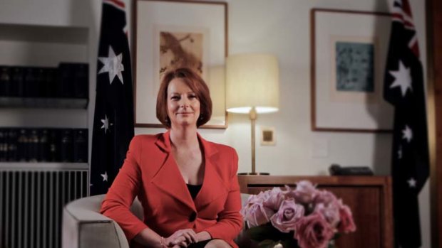 One of the most powerful people in politics ... Julia Gillard.
