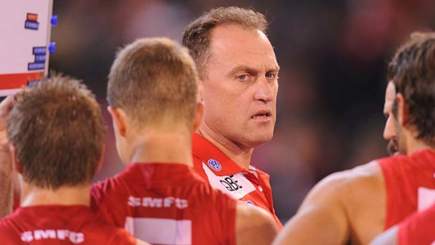 John Longmire said he expects Adam Goodes to play against Essendon.