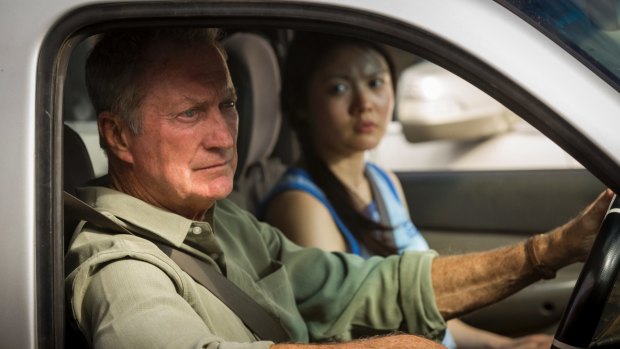 Bryan Brown and Jenny Wu, like the rest of the cast in Australia Day, have a message to deliver.