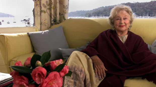 Actress Googie Withers who died in Sydney last week at the age of 94.