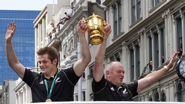 Richie McCaw ... favoured Graham Henry over Robbie Deans as coach of New Zealand.