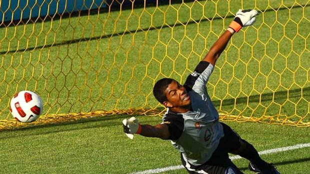 Tando Velaphi... once regarded as the most promising young goalkeeper in the country.