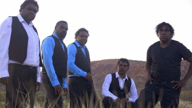The Tjintu Desert Band will play Canberra on July 20.