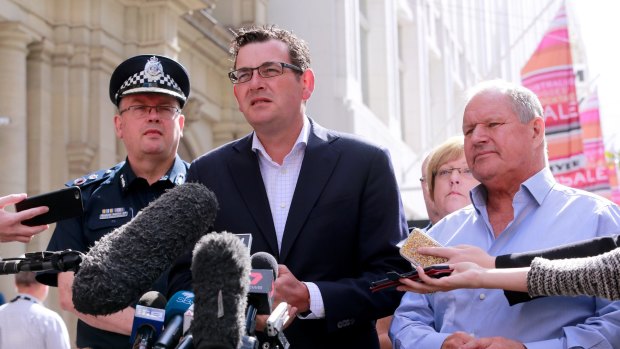 Premier Dan Andrews announced magistrates would be on call to hear bail applications out-of-hours in the wake of the CBD rampage.