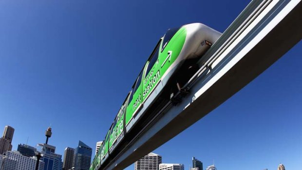 Sydney's monorail ... could it find a new home in Hobart?