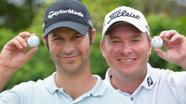 Spain's Jorge Campillo and South Africa's Colin Nel blitzed the Mount Edgecombe course in Durban.