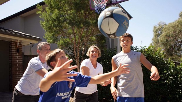 Juggling many balls  ... Kristina Keneally has kept her family in the spotlight.