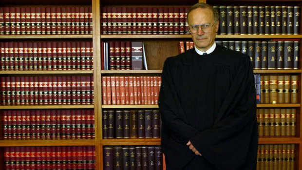 Leading the royal commission into union corruption: Former High Court judge, Dyson Heydon.