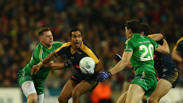 Eddie Betts was one of Australia's best last year in the international rules series, with two tests announced for next year.