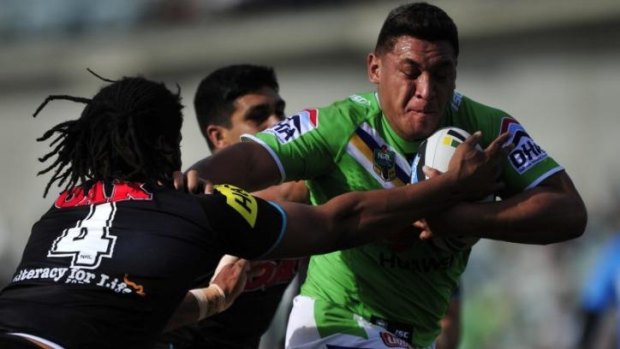 Josh Papalii was poached by Parramatta only to renege on the deal to stay in Canberra.