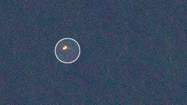 Is it a raft? The orange object at the centre of today's Nina search.