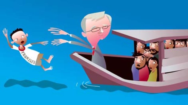 The Rudd Government's electoral cracks could be about to deepen.