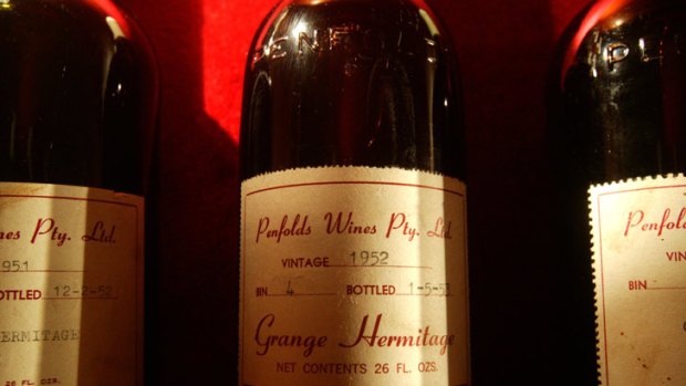 Toast with the most &#8230; the Grange Hermitage 1952.