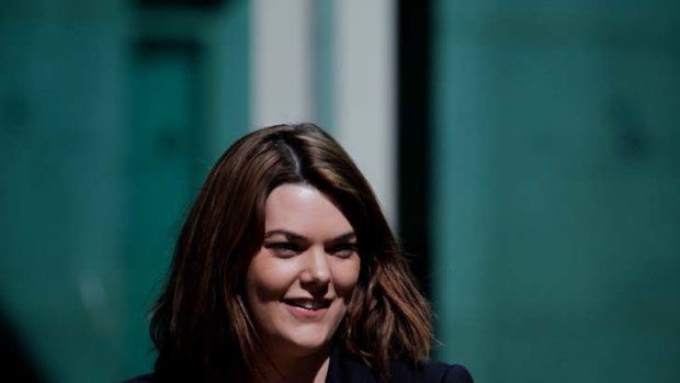 "Even when the going gets rough and even when people want to be drawn into the ugly politics, the race to the bottom of who can be the toughest, meanest and most cruel to asylum seekers" ... Sarah Hanson-Young.