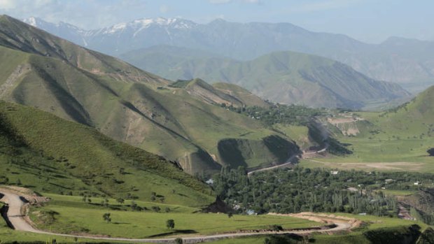 Tajikistan's spectacular mountains start here.