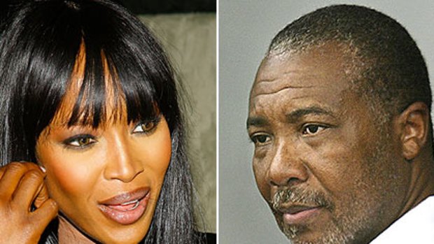 Charles Taylor is accused of giving Naomi Campbell a blood diamond.