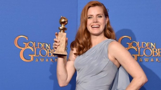 Yes, but it's not an Oscar, is it?: Amy Adams, with her Golden Globe award for best actress in a musical or comedy for <i>Big Eyes</i>, has been nominated for an Oscar five times without a win (she's not nominated this year).