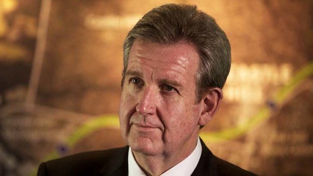 Angry ... NSW Premier Barry O'Farrell says he shares the community's frustration that the three boys charged with lighting a fire in Sydney's west were immediately released.